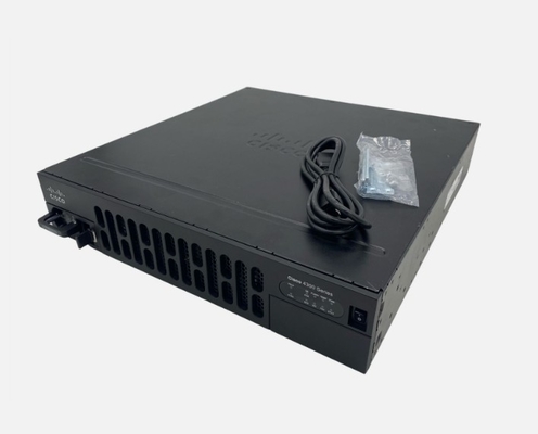 ISR4351-V/K9 200Mbps-400Mbps systeemdoorvoer 3 WAN/LAN-poorten 3 SFP-poorten multi-Core CPU 2 service module slots