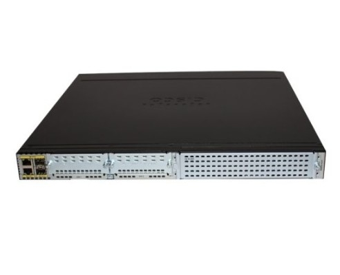 ISR4331-VSEC/K9 Cisco ISR 4331 Bundle met UC &amp; Se 3 WAN/LAN-poorten 2 SFP-poorten Multi-Core CPU 1 Service Module Slots