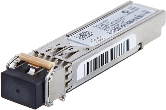 Cisco 1000BASE-SX SFP-module voor Gigabit Ethernet-implementaties, warm wisselbaar