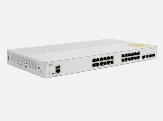 CBS350-24T-4X Cisco Business 350 schakelaar 24 10/100/1000 poorten 4 10 Gigabit SFP+