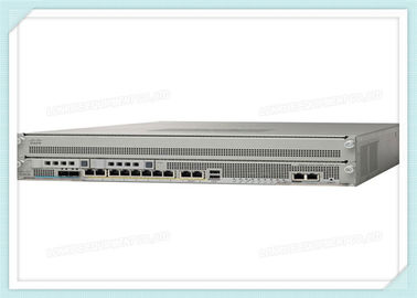 De Firewallasa5585-s10-k9 ASA 5585-x Chassis van Cisco ASA 5585 met SSP10 8GE 2GE Mgt 1 AC 3DES/AES