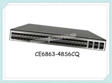 De Schakelaar CE6863-48S6CQ 48x10GE/25GE SFP28, 8x40GE/100GE QSFP28 van het Huaweinetwerk met 1AC-Macht