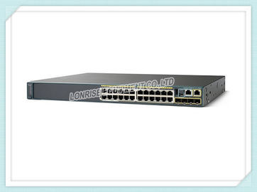 Cisco-IOS van ws-c2960s-24ps-l Gigabit PoE+ van de Netwerkschakelaar LAN van Schakelaargige PoE 370W 4 x SFP Basis