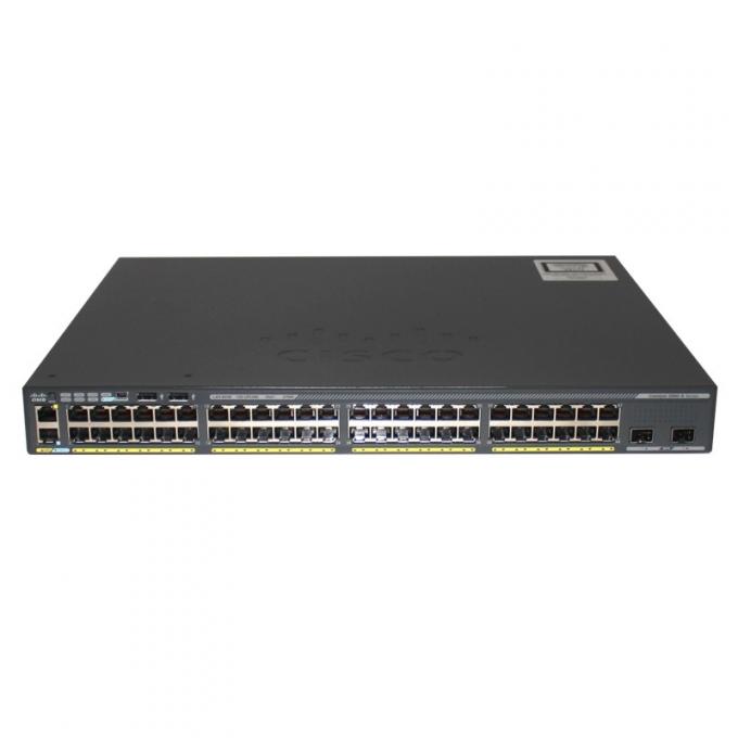 C1000-48P-4G-L Cisco Catalyst 1000 Series Switches 	 48x 10/100/1000 Ethernet PoE+ en 370W PoE budget poorten, 4x 1G SFP uplinks 3