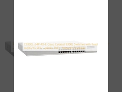 C9300L-24P-4X-E Cisco Catalyst 9300L Switches met vaste 4x10G/1G SFP+ uplinks, PoE+, Network Essentials