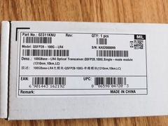 QSFP28-100G-LR4-module LC Interface Huawei High Speed Transceiver Spa Optical Transceiver Module