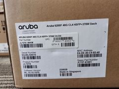 JL727A Aruba 6200F 48G Class4 PoE 4SFP+ 370W Switch