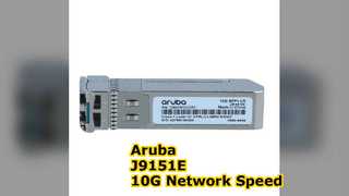J9151E, Aruba 10G SFP+ transceiver, 10G SFP+ LC/10 km SMF/enkele modus