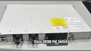 Overzicht Cisco C9200 24-poorts PoE-switch