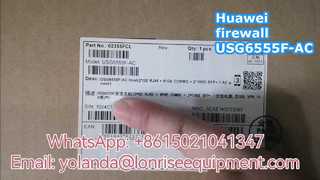 USG6555F-AC USG6555F AC-host 2*GE WAN+8*GE Combo+2*10GE SFP+, 1 wisselstroom).