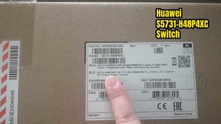 S5731-H48P4XC, Huawei S5731-schakelaar, 48xGE PoE+/4x10GE SFP+/geen PSU