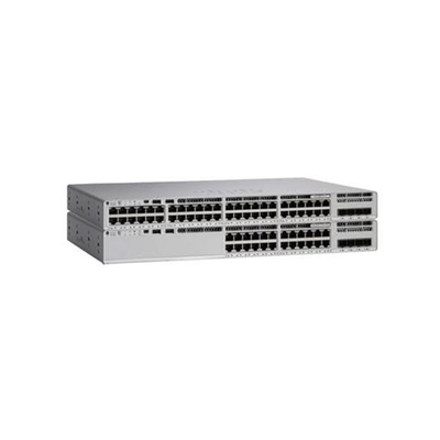 C9200L - 24T - 4X - de Schakelaarkatalysator 9200 24 Haven 4 van E Cisco van de de Opstraalverbindingsschakelaar van X 10G het Netwerkhoofdzaak