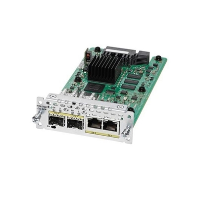 NIM - 2GE - Cu - de 2-haven Gigabit Ethernet WAN Network Interface Module van SFP Cisco
