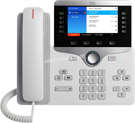 Cisco 8841 VoIP-de Telefoon cp-8841-K9 van Telefooncisco IP VGA-Stemmededeling Met groot scherm