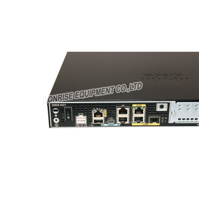 Cisco ISR4321-SEC/K9 50Mbps-100Mbps Systeemdoorvoer 2 NIM 1 SFP-poort