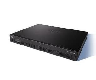 Cisco ISR4321-AX/K9 Industrial Network Router met 50Mbps-100Mbps doorvoer, 2 WAN/LAN-poorten en 1 SFP-poort