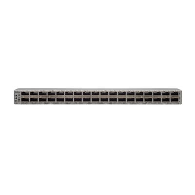 Cisco N9K-C9236C Nexus 9200 met 36p 40G 100G QSFP28 poortzijde uitlaat luchtstroom dubbele voeding