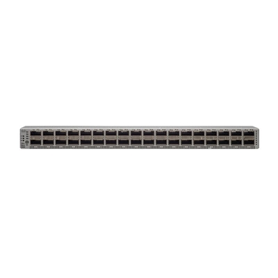 Cisco N9K-C9236C Nexus 9200 met 36p 40G 100G QSFP28 poortzijde uitlaat luchtstroom dubbele voeding