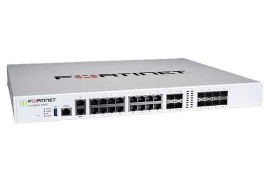 FG-200F Fortinet FortiGate NGFW Middenklasse serie Fortinet FortiGate 200F - FG-200F - Alleen voor apparatuur