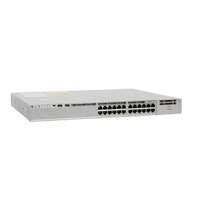 Catalyst 9300 24-poort 1G koper, met vaste 4x1G SFP-uplinks, PoE+, Network Essentials