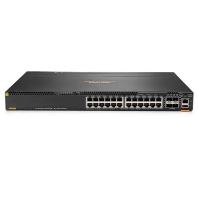 JL662A, Aruba 6300M-switch, 24x1GbE PoE/4xSFP56/laag 3
