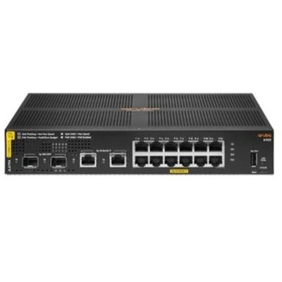 JL679A, Aruba 6100-switch, 12xGE PoE/2xSFP+/139W PoE
