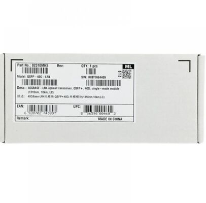 QSFP-40G-SR4	
Cisco 40GBASE-SR4 QSFP Module voor MMF
