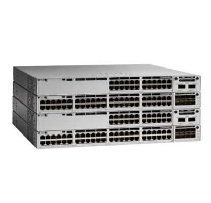 Cisco Catalyst 9300 Switch 48-Port PoE+ met 480 Gbps Stacking Bandwidth en Network Essentials