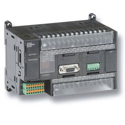 Omron CP1H-XA40DT1-D PLC CPU-eenheid met 40 I/O Analoge I/O en 24V DC Voeding voor Industriële Automatisering