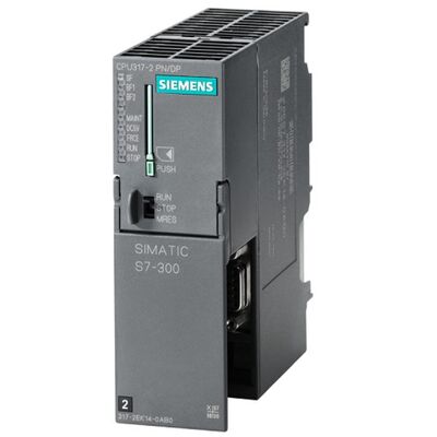 Siemens 6ES7317-2EK14-0AB0 SIMATIC S7‑300 CPU 317‑2 PN/DP originele module