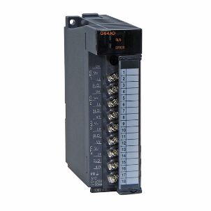 Mitsubishi Q64AD 4-kanaals analoge ingangsmodule voor PLC uit de MELSEC-Q-serie
