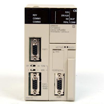 Omron CS1G-CPU45H PLC CPU-module 60K stappen 128K geheugen
