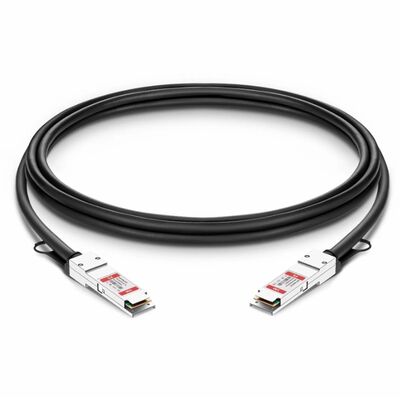QSFP28 DAC-kabel 100 Gbps Passive Copper Direct Attach Cable met een lengte van 5 M voor hogesnelheidsinterconnectie