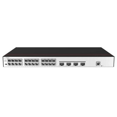 S5735-L24T4S-A-V2, Huawei S5735-L-serie schakelaar, 24x1GE RJ45/4x10GE SFP+/wisselstroom