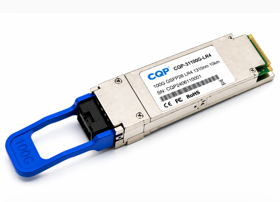 CQP-31100G-LR4 100G QSFP28 LR4 Optische Transceiver 10km SMF LC module