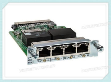 Cisco Derde - de 4-haven van van de Module vwic3-4mft-T1/E1 van de Generatie Optische Zendontvanger T1/E1-Stem/WAN-Interfacekaart