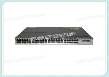 Cisco-van de Vezel de Optische Schakelaar Stapelbare 48 10/100/1000 Ethernet Volledige PoE Havens van ws-c3750x-48pf-l