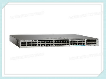Cisco-Schakelaar 48 van ws-c3850-12x48u-l van de Netwerkschakelaar de Havenslan van UPOE Ethernet de Reeks van de Basiseigenschap