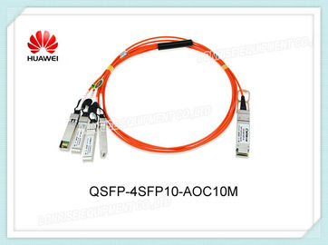 Verbindt de Optische Zendontvanger QSFP+ 40G 850nm 10m AOC van qsfp-4sfp10-AOC10M Huawei met Vier SFP+