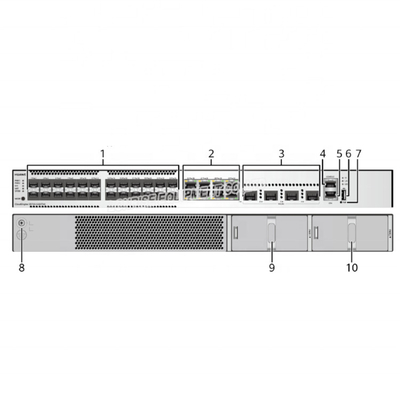 Beheerde Huaweis5735-s32st4x S5700/5735 de Reeks schakelt de 8-haven van 24 Havensfp Macht