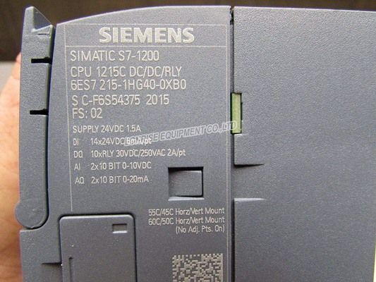 De Module van Siemens 6ES7 215-1AG40-0XB0 Nieuw in Originele Pakketlevering voor Dit Punt is 2-3 Weken