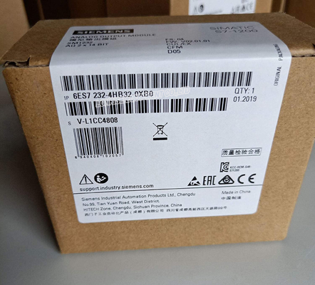 De Analoge Outputmodule SM 1232 2 AO PLC Module 6ES7 232-4HB32-0XB0 van 6ES7232-4HB32-0XB0 SIMATIC S7-1200