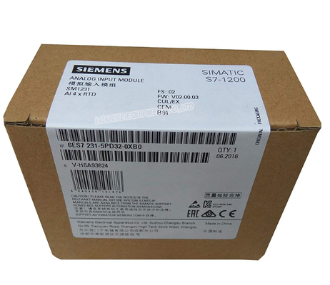 Analoge de Inputmodule SM 1231 OTO 4 de Moduleplc van OTO van x AI Module 6ES7 231-5PD32-0XB0 van 6ES7231-5PD32-0XB0 SIMATIC S7-1200