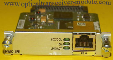 HWIC-1FE Cisco-routermodules HWIC-1FE Fast Ethernet Layer 3 WAN-interfacekaart