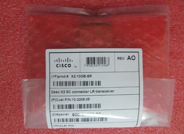 X2-10GB-SR 1000Base T SFP-transceivermodule 0°C - 70°C Werktemperatuur X2-10GB-SR