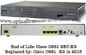 4 LAN Havens Getelegrafeerd Cisco 800 Reeksen Certificatiecisco881/k9 van Routerce