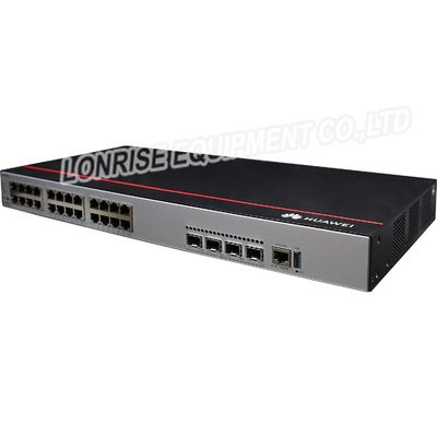 S5735-l24t4x-a1 Huawei 24 Schakelaars van Havengigabit ethernet met 10GE-Opstraalverbindingshavens