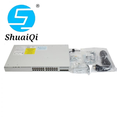Cisco C9200L-24P-4X-E ​​Switch Catalyst 9200 24-poorts PoE+ 4x10G uplink Switch Network Essentials
