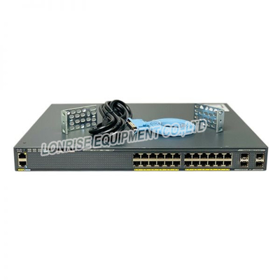 Cisco WS-C2960X-24PS-L Catalyst 2960-X Switch 24 GigE PoE 370W, 4 x 1G SFP LAN-basis