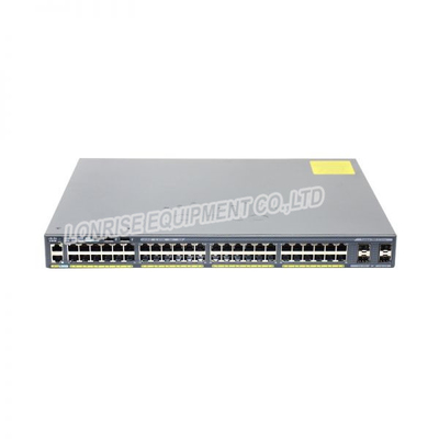 Cisco WS-C2960X-48FPS-L Catalyst 2960-X Switch 48 GigE PoE 740W 4 x 1G SFP LAN-basis